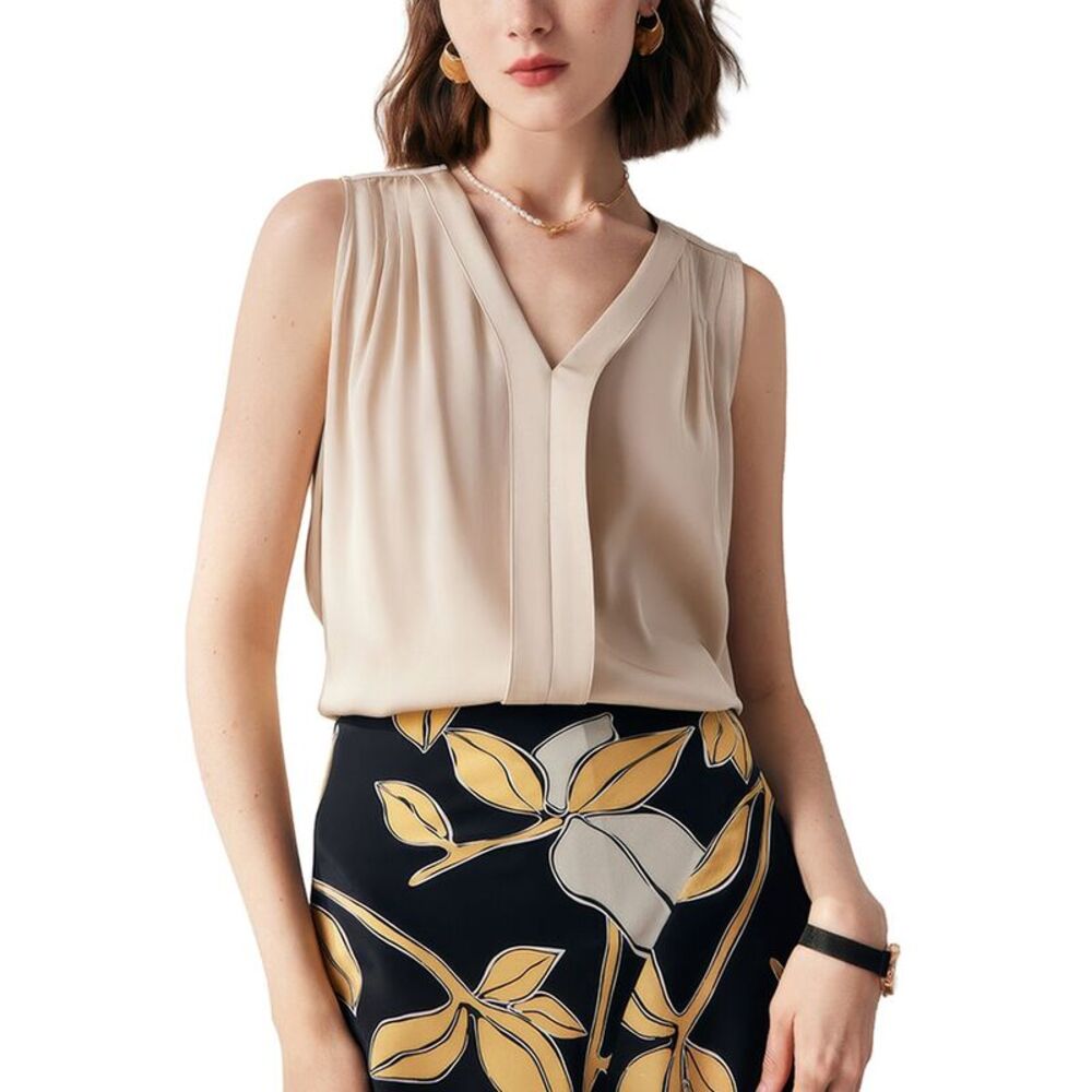 Adele Berto Womens  Silk Blouse